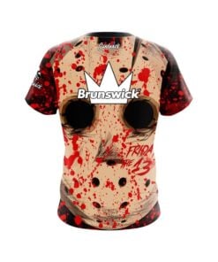 Alternative view of Brunswick Camp Crystal Lake CoolWick Bowling Jersey