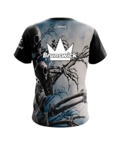 Alternative view of Brunswick Halloween Bones CoolWick Bowling Jersey