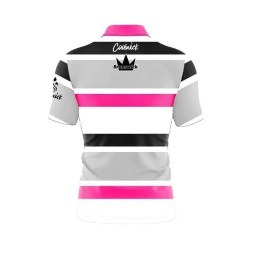 Brunswick Vintage Collection Rhino Pro R90 BWP Coolwick Bowling Jersey - Image 2