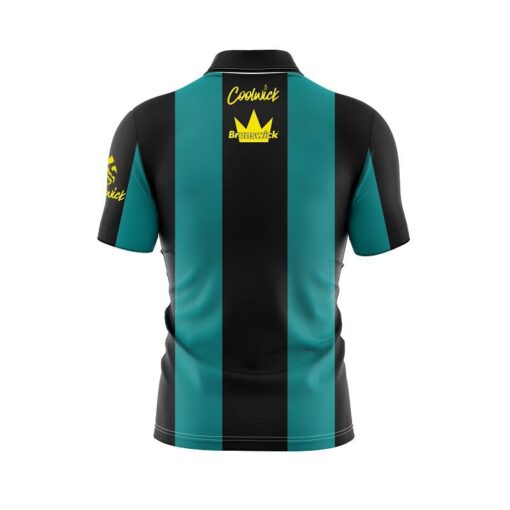 Brunswick Vintage Collection T90TB CoolWick Bowling Jersey - Image 2