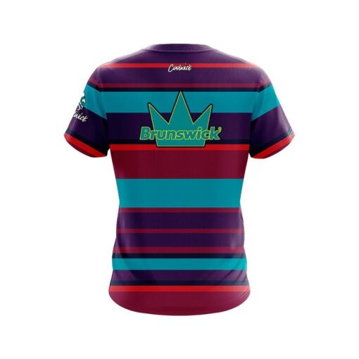 Brunswick Teal Rhino Pro Bowling Ball CoolWick Jersey - Image 2