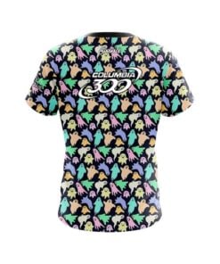 Alternative view of Columbia 300 Colorful Ghosts CoolWick Bowling Jersey