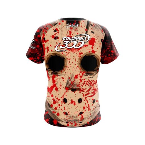 Columbia 300 Camp Crystal Lake CoolWick Bowling Jersey - Image 2