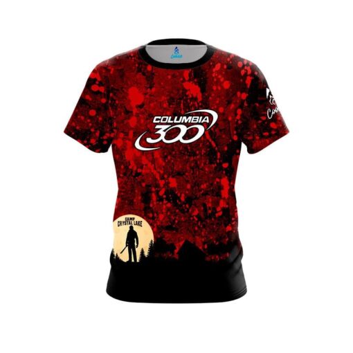 Columbia 300 Camp Crystal Lake CoolWick Bowling Jersey