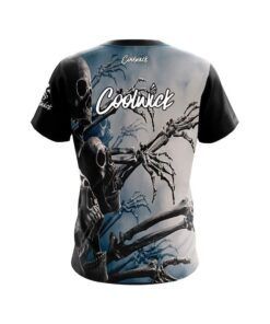 Alternative view of Signature Halloween Bones CoolWick Bowling Jersey