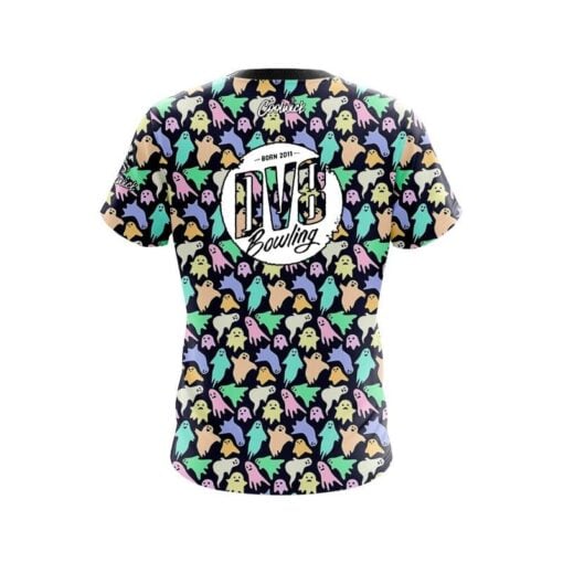 DV8 Colorful Ghosts CoolWick Bowling Jersey - Image 2