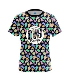DV8 Colorful Ghosts CoolWick Bowling Jersey