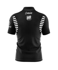 Alternative view of DV8 Vintage Collection Black S20B Coolwick Bowling Jersey