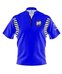 DV8 Vintage Collection Blue S20BL Coolwick Bowling Jersey