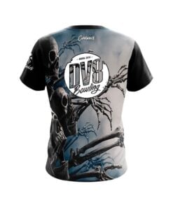 Alternative view of DV8 Halloween Bones CoolWick Bowling Jersey