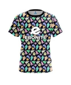 Ebonite Colorful Ghosts CoolWick Bowling Jersey