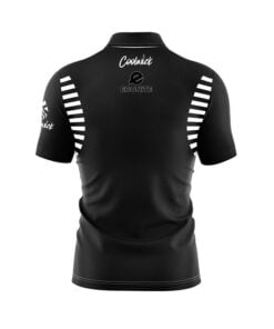 Alternative view of Ebonite Vintage Collection Black S20B Coolwick Bowling Jersey