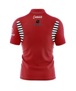 Alternative view of Ebonite Vintage Collection Red S20R Coolwick Bowling Jersey