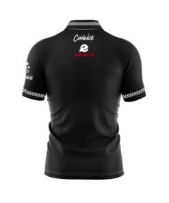 Alternative view of Ebonite Vintage Collection Black Z90B Coolwick Bowling Jersey