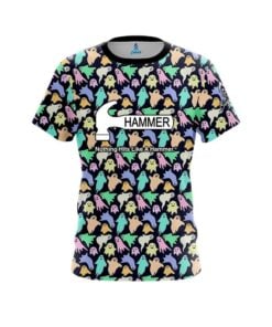 Hammer Colorful Ghosts CoolWick Bowling Jersey