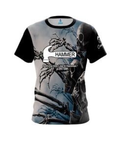 Hammer Halloween Bones CoolWick Bowling Jersey