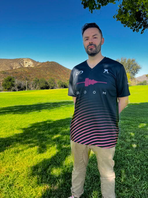 Belmo Boom Black Coolwick Jersey - Image 2