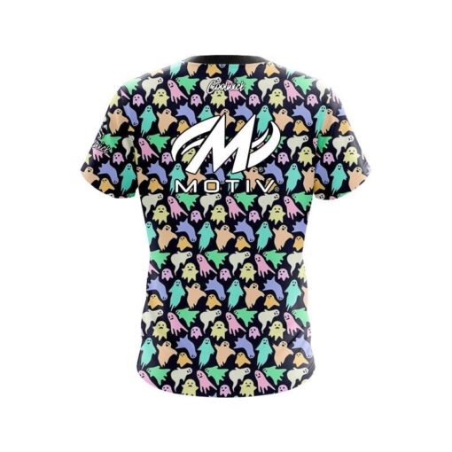 Motiv Colorful Ghosts CoolWick Bowling Jersey - Image 2