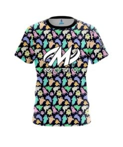 Motiv Colorful Ghosts CoolWick Bowling Jersey