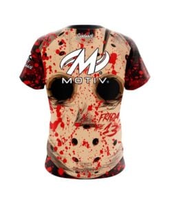 Alternative view of Motiv Camp Crystal Lake CoolWick Bowling Jersey