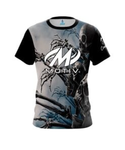 Motiv Halloween Bones CoolWick Bowling Jersey