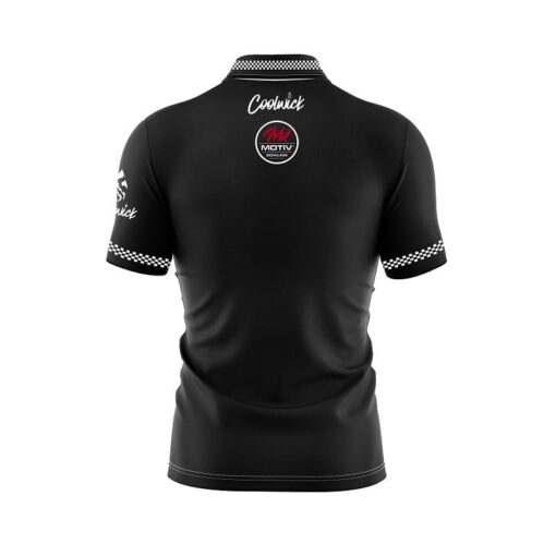 Motiv Vintage Collection Black Z90B Coolwick Bowling Jersey - Image 2
