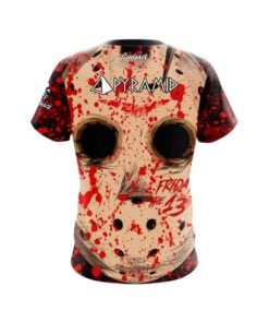 Alternative view of Pyramid Camp Crystal Lake CoolWick Bowling Jersey