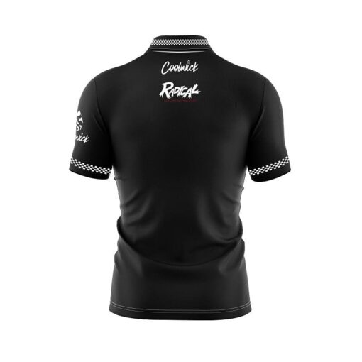 Radical Vintage Collection Black Z90B Coolwick Bowling Jersey - Image 2