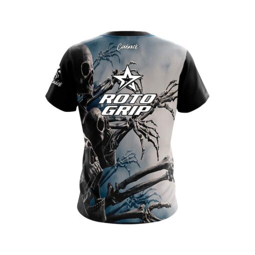 Roto Grip Halloween Bones CoolWick Bowling Jersey - Image 2