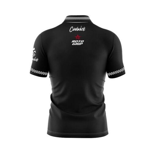 Roto Grip Vintage Collection Black Z90B Coolwick Bowling Jersey - Image 2