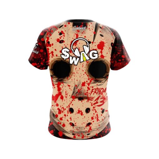 SWAG Camp Crystal Lake CoolWick Bowling Jersey - Image 2