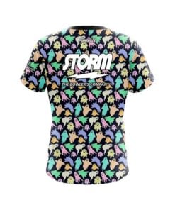 Alternative view of Storm Colorful Ghosts CoolWick Bowling Jersey