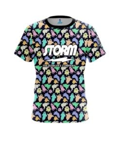 Storm Colorful Ghosts CoolWick Bowling Jersey