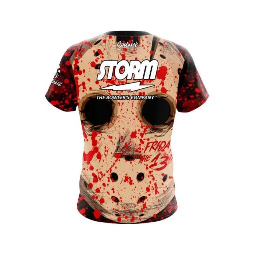 Storm Camp Crystal Lake CoolWick Bowling Jersey - Image 2