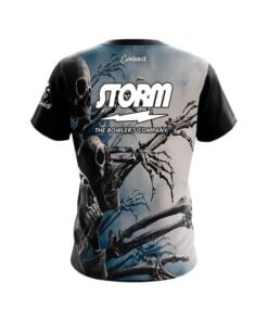 Alternative view of Storm Halloween Bones CoolWick Bowling Jersey