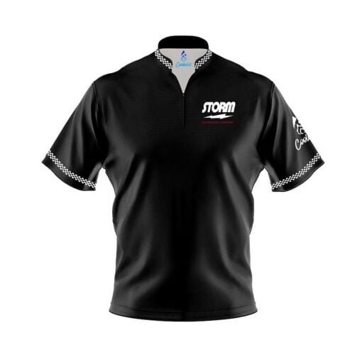Storm Vintage Collection Black Z90B Coolwick Bowling Jersey