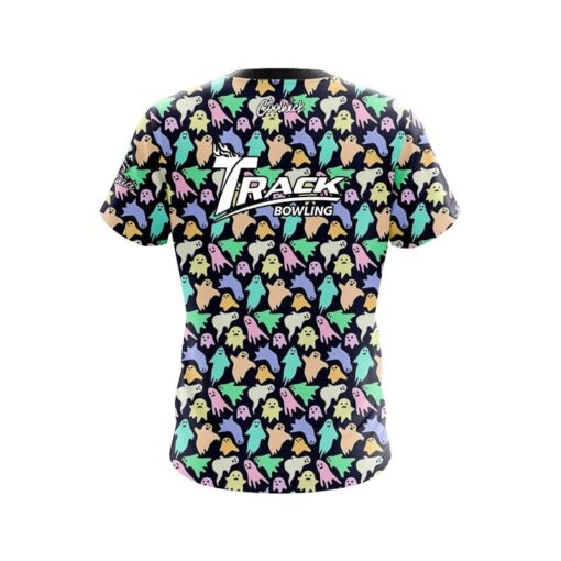 Track Colorful Ghosts CoolWick Bowling Jersey - Image 2