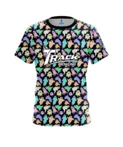 Track Colorful Ghosts CoolWick Bowling Jersey