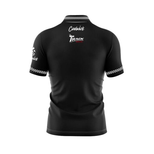 Track Vintage Collection Black Z90B Coolwick Bowling Jersey - Image 2