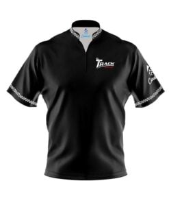 Track Vintage Collection Black Z90B Coolwick Bowling Jersey