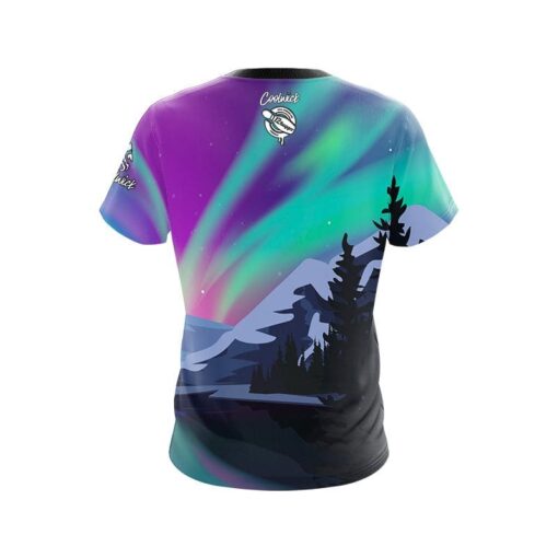 12Bagger Aurora Borealis Coolwick Bowling Jersey - Image 2