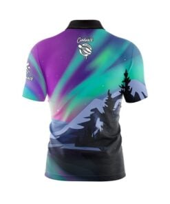 Alternative view of 12Bagger Aurora Borealis Fast Track CoolWick Bowling Jersey