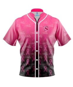 12Bagger Breast Cancer Baseball Fast Track CoolWick Bowling Jersey