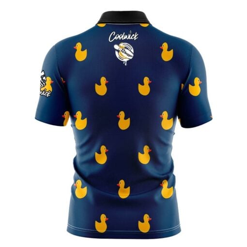 12Bagger Rubber Duck Fast Track CoolWick Bowling Jersey - Image 2