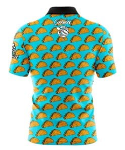 Alternative view of 12Bagger Taco Fast Track CoolWick Bowling Jersey