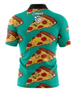 Alternative view of 12Bagger Pizza Fast Track CoolWick Bowling Jersey