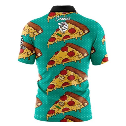 12Bagger Pizza Fast Track CoolWick Bowling Jersey - Image 2