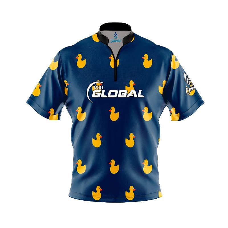 900 Global Rubber Duck Fast Track CoolWick Bowling Jersey