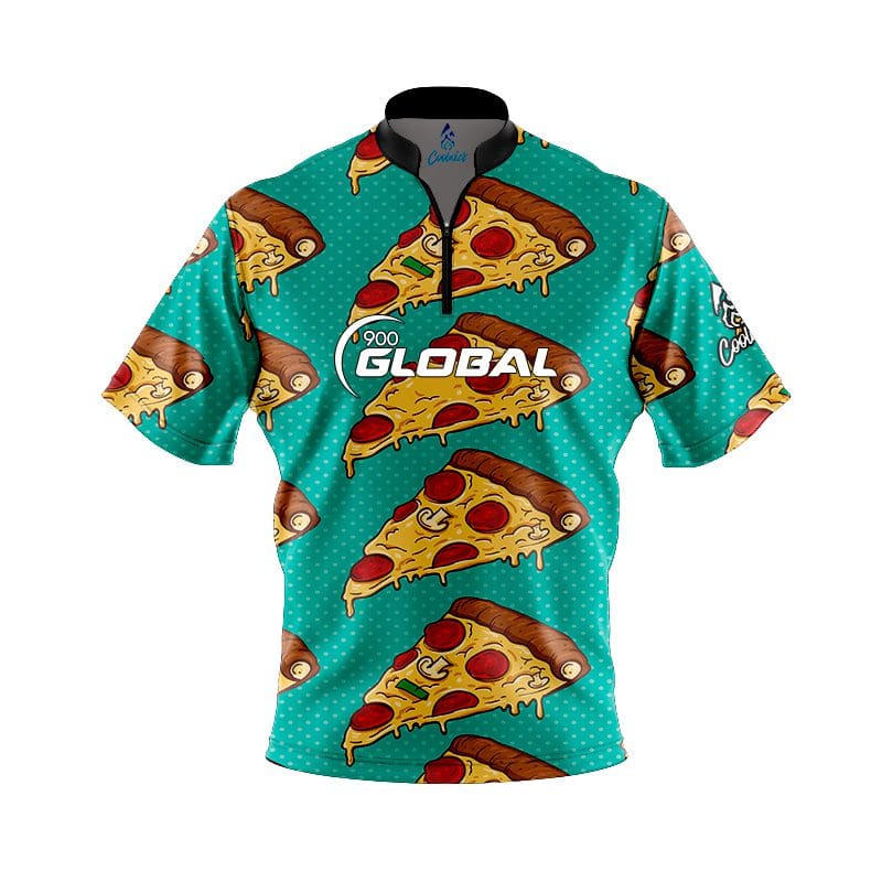 900 Global Pizza Fast Track CoolWick Bowling Jersey