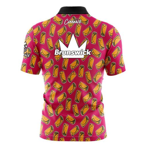 Brunswick Burrito Fast Track CoolWick Bowling Jersey - Image 2